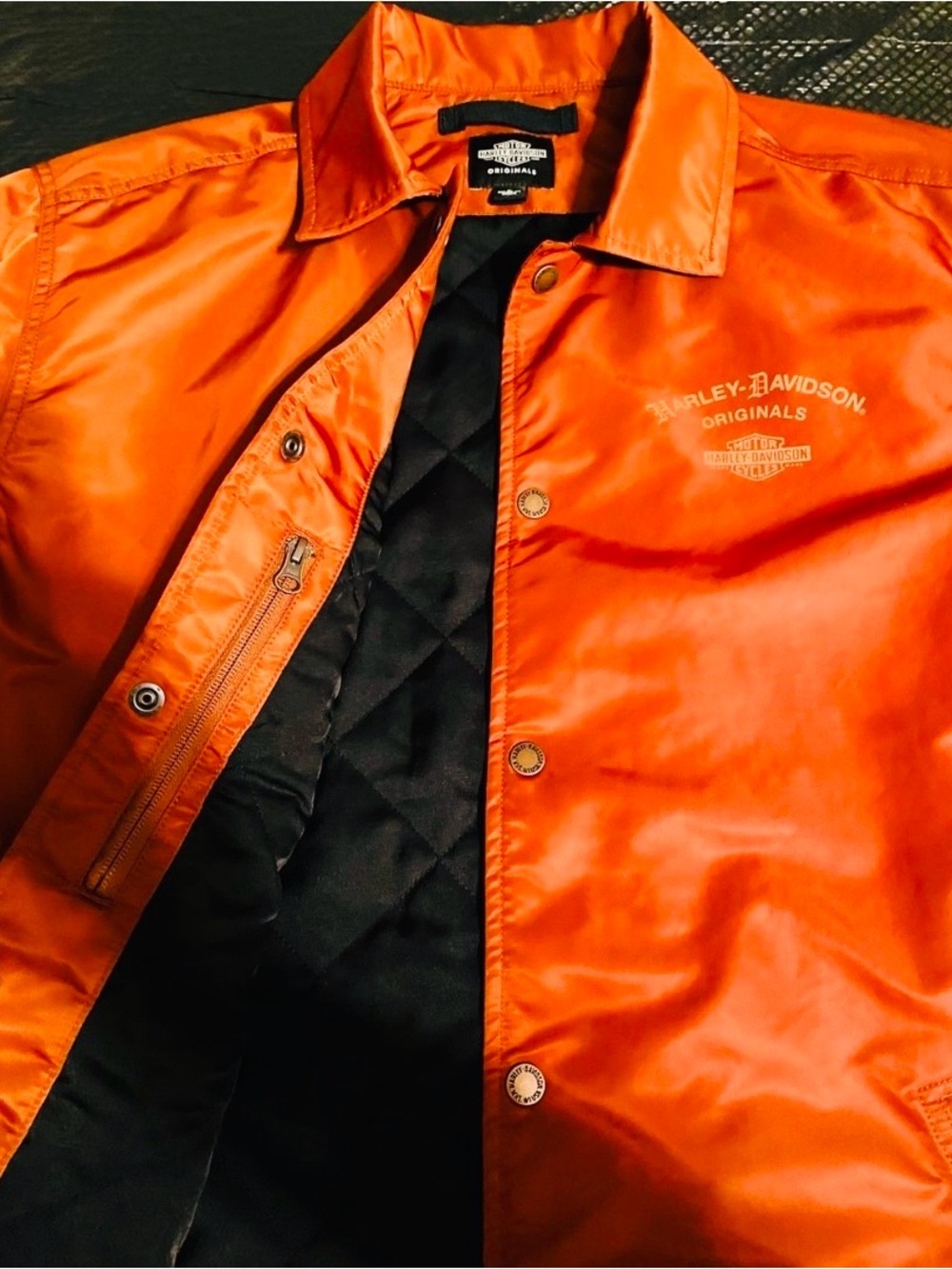 Harley H-D Davidson PowerTrain Coaches Jacket - Picture 4 of 12